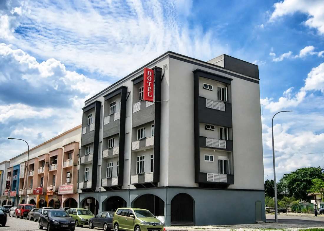 Hotel exterior on Jalan 9/23E