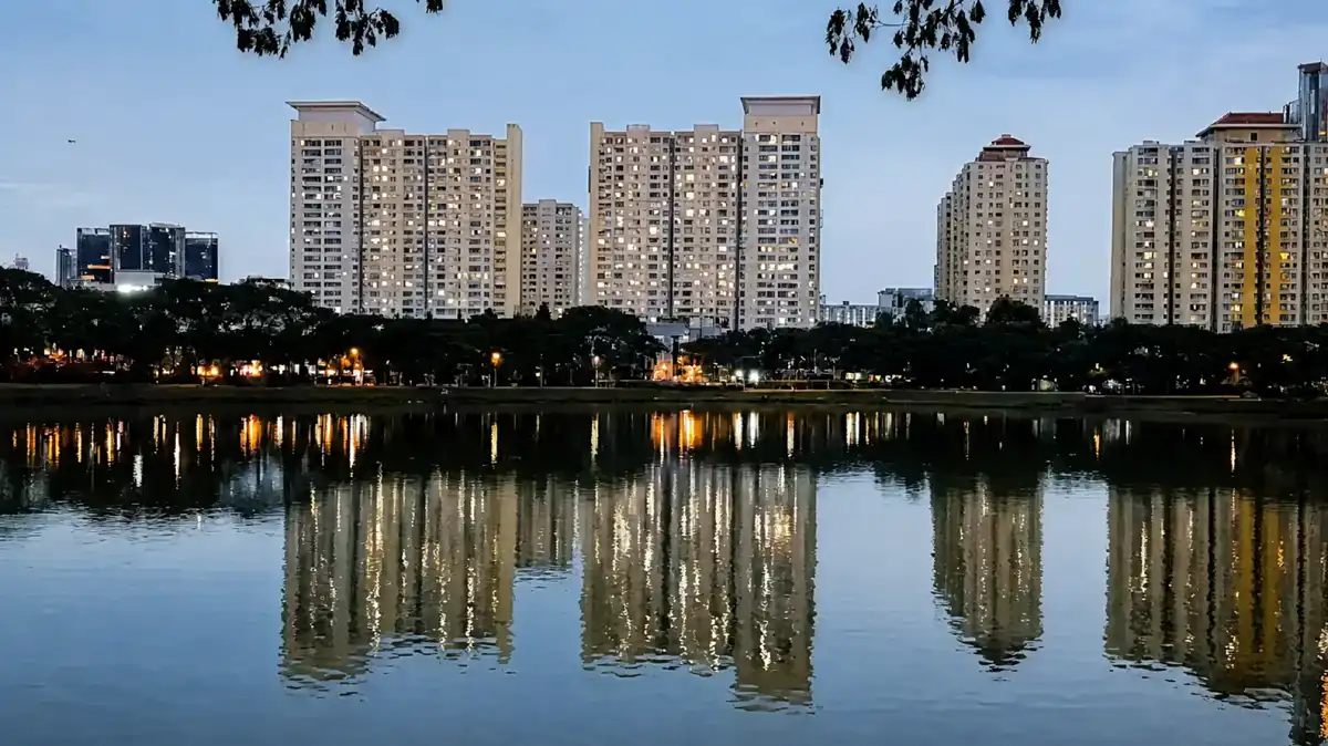 Setapak Lake City open space